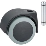 Dörner + Helmer Doppel-Lenkrolle Two 50 mm 40 kg Platte