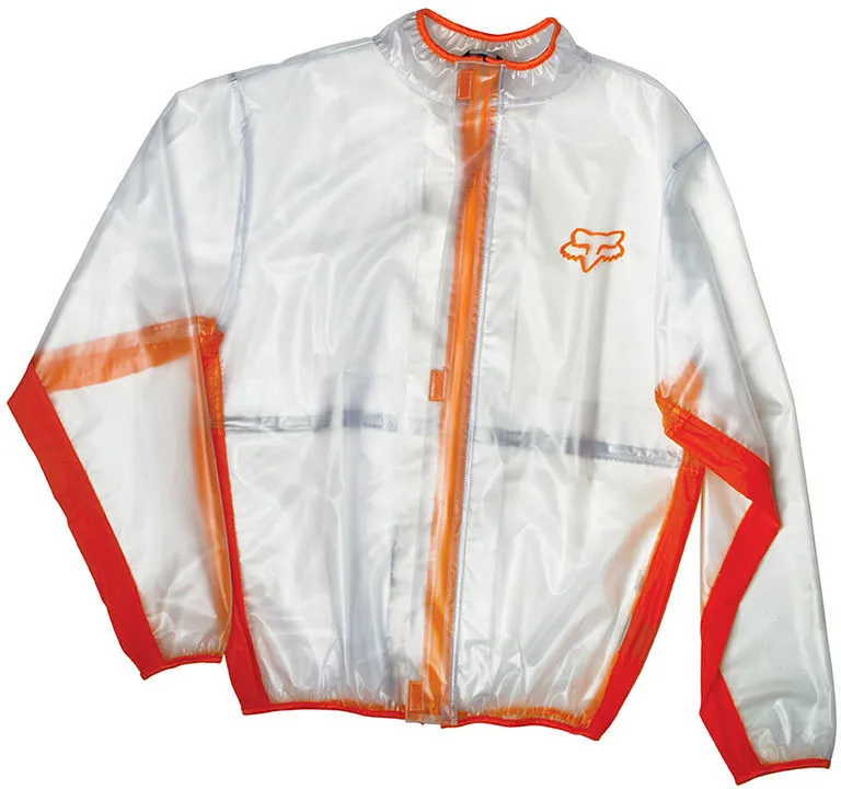 FOX MX Fluid Regenjas, oranje, 2XL Voorman