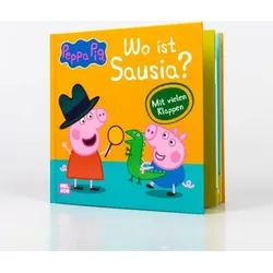 CARLSEN 512381 Peppa Wutz Bilderbuch: Wo ist Sausia?