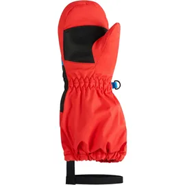 Ziener Fäustlinge "LIWI-Z AS glove mini", Baby, Gr. 2, rot, Obermaterial: 100% Polyester. Innenhand: 100% Polyester. Futter: 100% Polyester. Wattierung: 100% Polyester, Handschuhe Fäustlinge