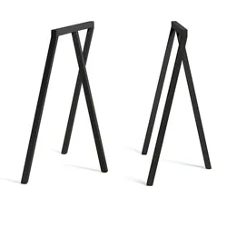 HAY - Loop Tischböcke Stand Frame High, schwarz (2 Stück)