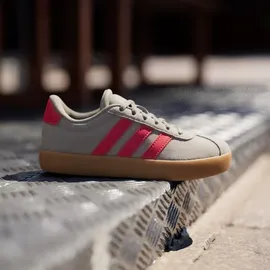 adidas VL Court 3.0 Blanch Cargo / Pure Ruby / Gold Metallic 36