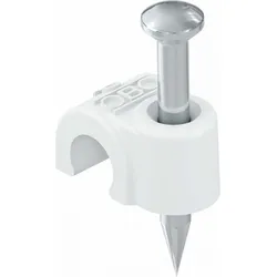 OBO BETTERMANN 2006/35 WEISS NAGEL-CLIP FUER 6MM KABEL