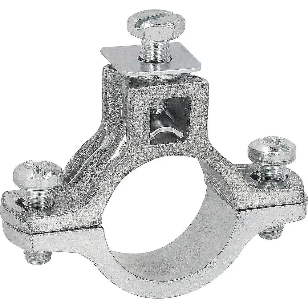 Erdungsschelle Zinkdruckguß 3/4'' (24-28mm) einzeln Pollmann