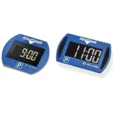 Needit Park Lite | Parkuhr mit Zulassung vom Kraftfahrt-Bundesamt & Park Mini Blau elektronische Parkscheibe Digitale Parkuhr mit offizieller Zulassung des Kraftfahrtbundesamtes