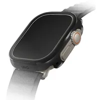 Uniq Valencia-Gehäuse für Apple Watch Ultra 49 mm, Schwarz