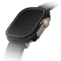 Uniq Valencia-Gehäuse für Apple Watch Ultra 49 mm, Schwarz