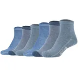 Mustang Kurzsocken 6er Pack Stone Mix 35-38