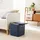 Rotho Maloja Aufbewahrungsbox 39,5 x 38,0 x 34,0 cm 2-tlg. blau