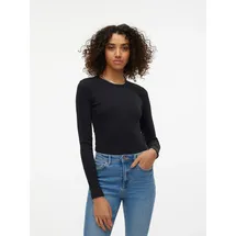 Vero Moda VMCHLOE LS Short Top JRS NOOS Schwarz L