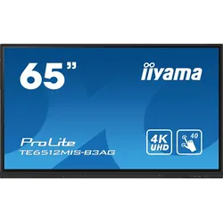 IIYAMA ProLite TE6512MIS-B3AG Monitor (Flat, 65 Zoll / 163,9 cm, UHD 4K)