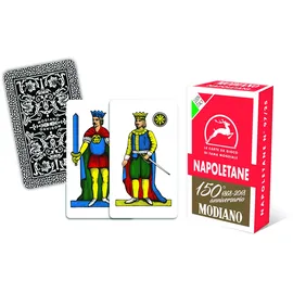 Modiano Neapoletanische Karten von 150 Jahren, Rot, 300080