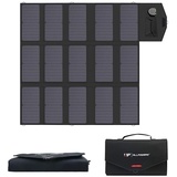 ALLPOWERS 100W Faltbares Solarpanel Solar ladegerät Solarmodul für Powerstation mit 2 x USB Anschluss Outdoor Solargenerator für Reisen, Camping und Garten