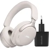 Bose QuietComfort Ultra Headphones Weiß + Ladegerät