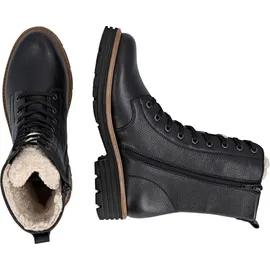 REMONTE Schnürstiefeletten in Schwarz | Gr.: 43 EU