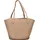 Valentino Special Covent Shopper Kunstleder Beige