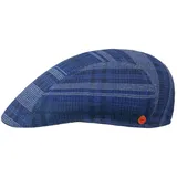 Mayser Prince Schirmmütze Flatcap Baumwollmix Made in EU Herren Frühling Sommer blau 56 cm - 56