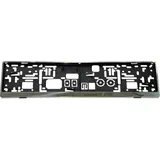 HP Autozubehör Kennzeichenhalter Edelstahl Schwarz 13,5 x 53 x 1,5 cm