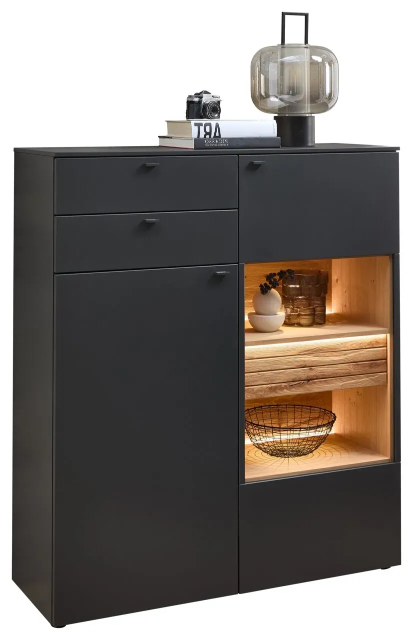 Venjakob Highboard LUMEA - B/H/T ca. 120,00x140,00x43,00