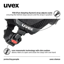 Uvex Stance 54-58 cm Black matt