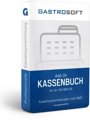Gastronomie Kassenbuch Add-On für  Kassensoftware GastroSoft Standard & Professi...