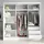 A&J MöbelLand Schwebetürenschrank Nero 200 x 215 x 59,5 cm Braun