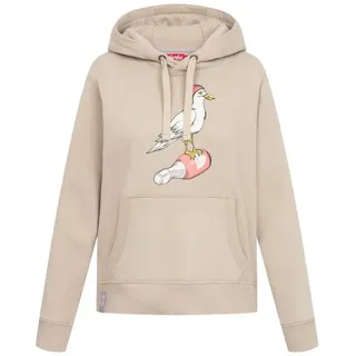 DERBE Hoodie in Beige - S