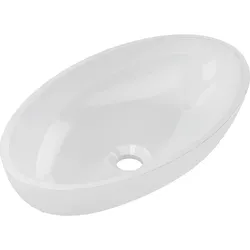 Aufsatz-Waschtisch Cilla (Ausführung: Design-Aufsatz-WT CILLA 510x127x300 mm Mineralguss weiß)