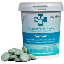 Europeanpetpharmacy’s Senior hochdosiert zur Vorsorge für die Gelenke Dose 200 St