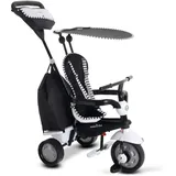 Smart Trike smarTrike Glow Touch Steering 4 in 1 Dreirad schwarz/weiß
