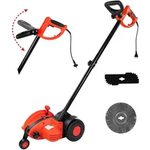Grafner Rasentrimmer 2in1 Rasenkantenschneider und Fugenbürste