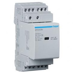 Hager SPC403N - Überspannungsableiter T3 3P+N Uc 264V In 3kA Up 1.4kV Kontakt