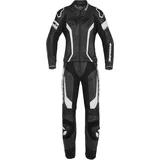 Spidi Laser Touring 2-Teiler Damen Motorrad Lederkombi, schwarz-weiss, Größe 46