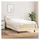 vidaXL Boxspringbett 100 x 200 cm Creme