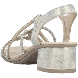 Rieker Plateau-Sandaletten Damen Beige 40