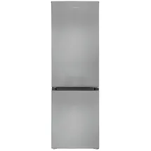 Exquisit KGC320-95-E-040C Kühl-Gefrierkombination (315 l, 1858 mm hoch, Inoxlook) 