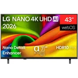 LG 43NU850B6LA 43" NANO 4K UHD AI Smart TV NU85