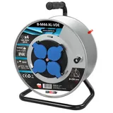 Leere Metall Kabeltrommel Leertrommel Kabelabroller ohne Kabel 50m/70m IP44 230V/16