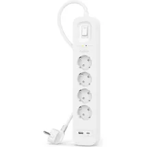 Belkin Steckdosenleiste 2 m Weiß 1 St.