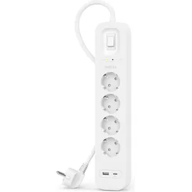 Belkin Steckdosenleiste 2 m Weiß 1 St.
