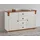 OTTO home Sideboard 130 x 91 x 40 cm Weiß / Kirschbaumfarben