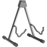 Adam Hall Stands SGS 103 - Gitarrenständer universal für Akustik- und E-Gitarre mit Softauflage, Stahl, schwarz
