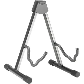 Adam Hall Stands SGS 103 - Gitarrenständer universal für Akustik- und E-Gitarre mit Softauflage, Stahl, schwarz