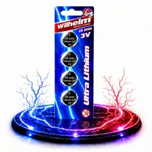 Wilhelm CR2430 270 mAh 4 St.