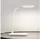 LINDBY LED Tischleuchte SIONA dimmbar (Modern) in Weiß für z.B. Wohnzimmer & Esszimmer (1 Lichtquelle) von Lindby | Schreibtischlampen