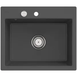 Villeroy & Boch Subway 60 S flat graphite + Excenterbetätigung