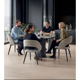 aea Esstisch Ø 120 cm schwarz