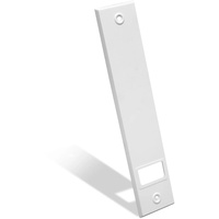 jarolift Kunststoff Abdeckplatte für Gurtwickler/Lochabstand: 260 mm/Farbe: weiß
