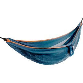 Vivere Mesh-Polyester-Hängematte - Double Blau/Orange