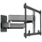 Vogel's VOGEL ́S TVM 5859 TV Wandhalterung, max. 100 Zoll, Ausziehbar, Schwenkbar, Schwarz